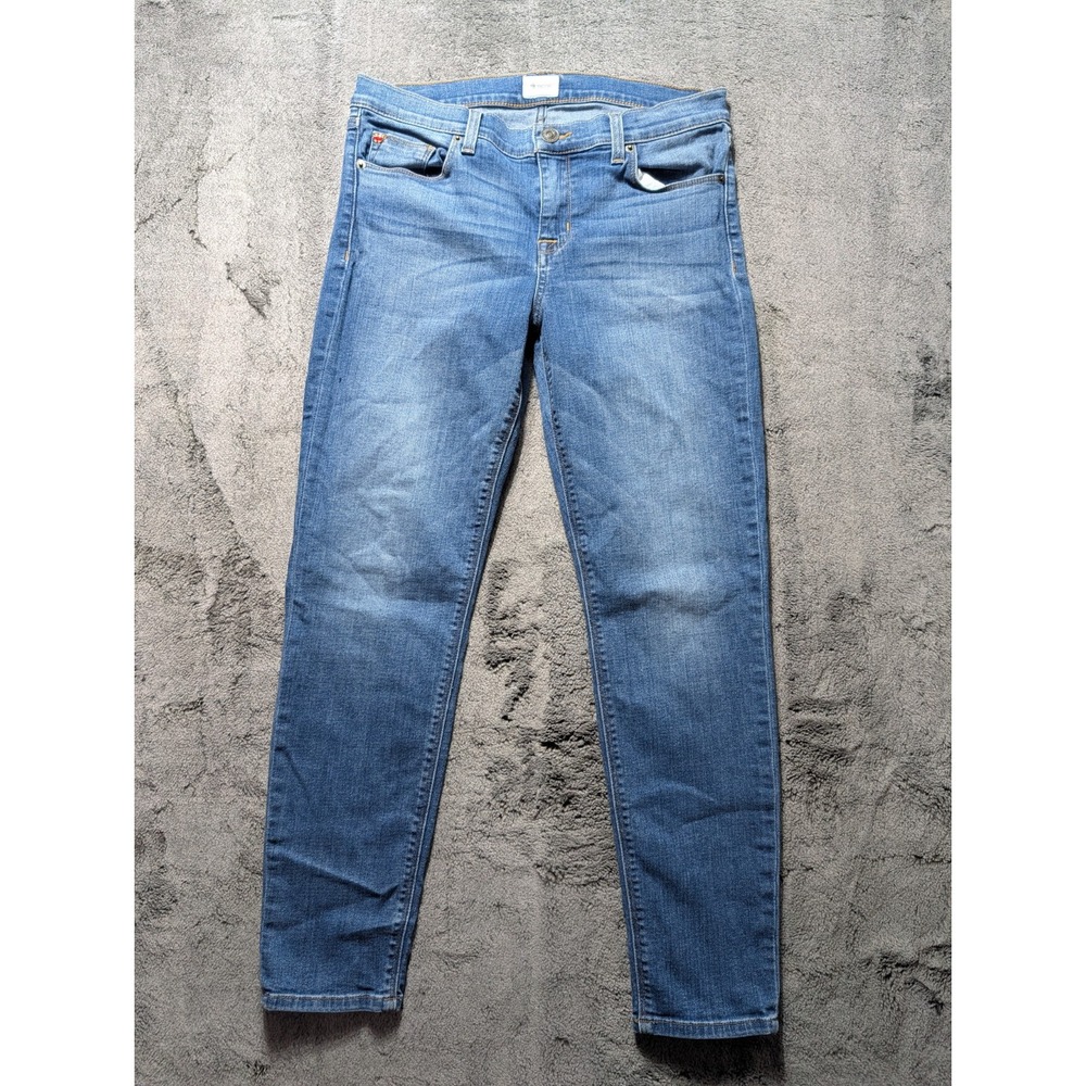 Hudson Krista Super Skinny Crop Jeans Women's Size 29 Medium Wash
